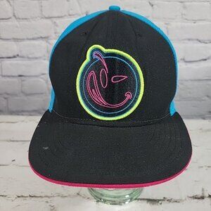 YUMS New Era 9FIFTY Embroidered Logo Black With Neon Snapback‎ Hat Cap